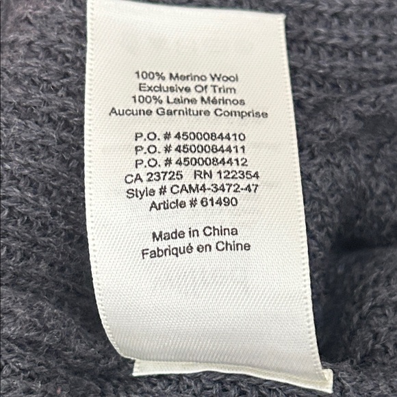 Wilfred Dark Gray Vest with Brown Belt - Picture 15 of 15